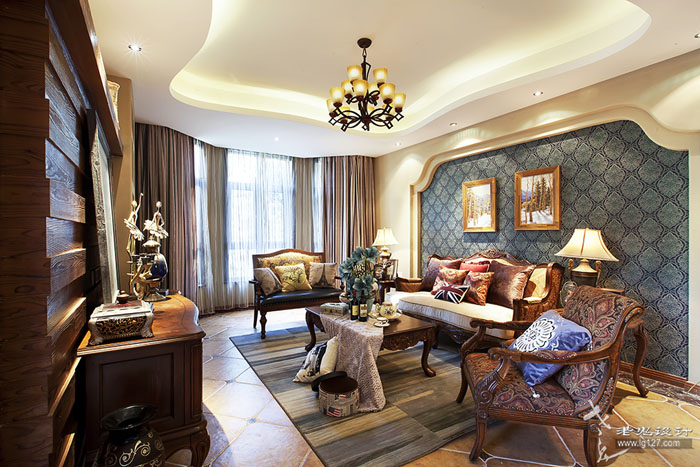 別墅設(shè)計(jì)——美麗的伏牛山，金秋之夢(mèng)